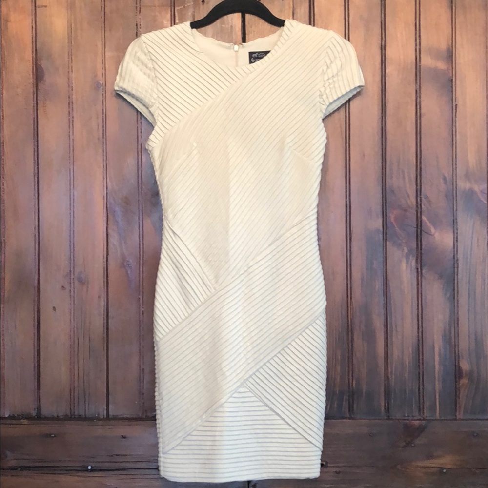Torn by Ronny Kobo pleated mini dress XS